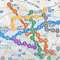 妄想鉄道路線図をグーグルマップで簡単に作る方法